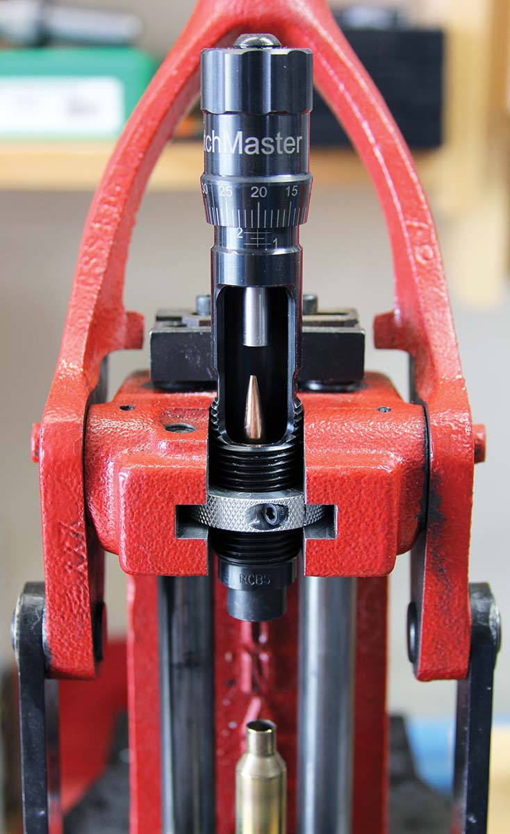 Bullet seating requires concentricity and consistency. The RCBS MatchMaster seater die provides both.